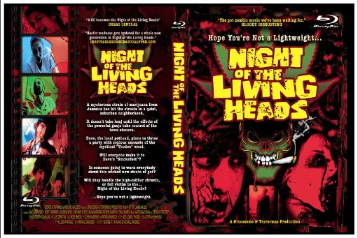 Night of the Living Heads - Blu-Ray Sleeve